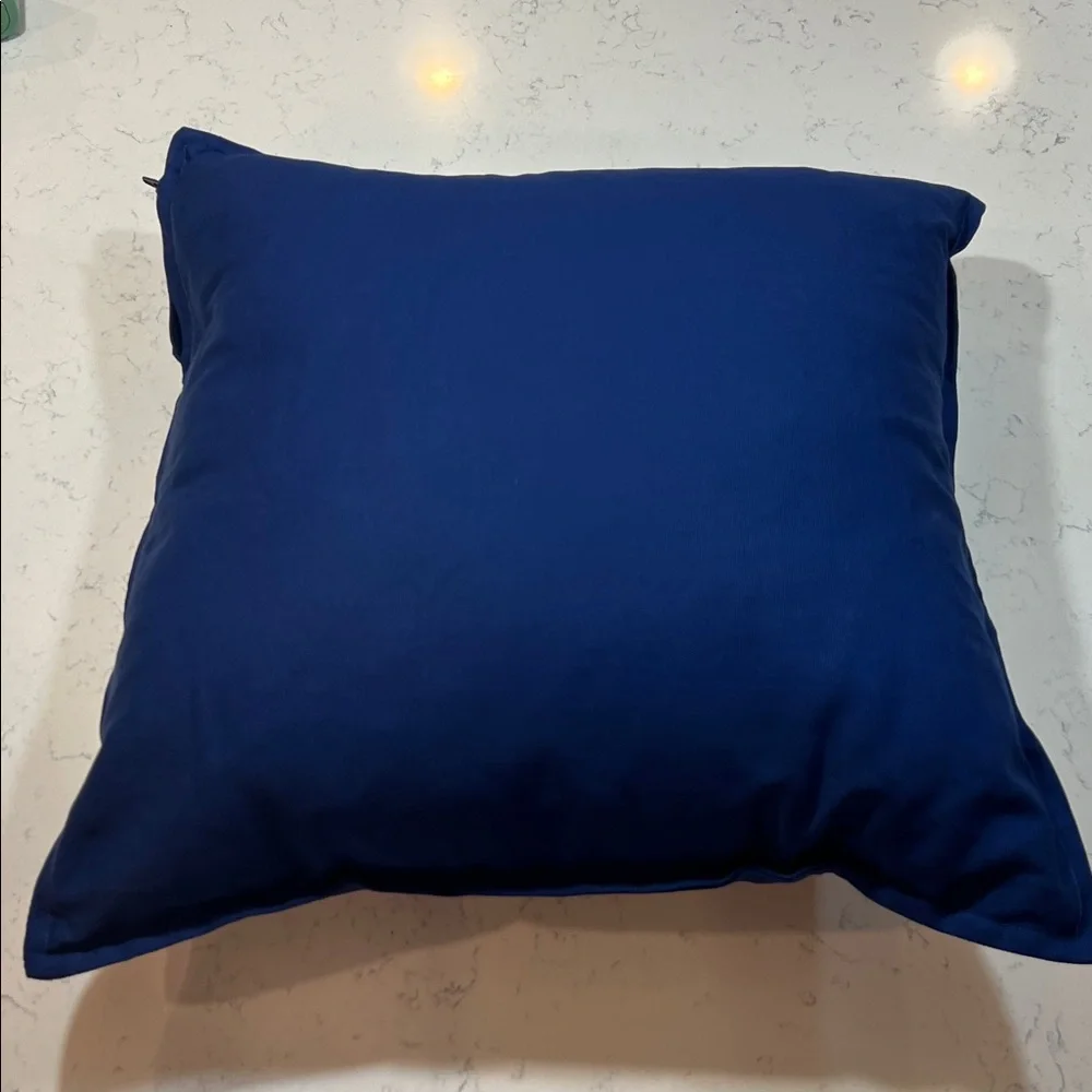 IKEA GURLI Navy Cover w/Fjadrar w/Down Insert Accent Cushion in Dark Blue 20x20